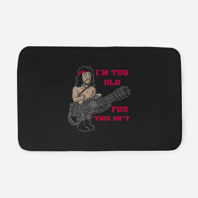 I'm Too Old-None-Memory Foam-Bath Mat-naomori