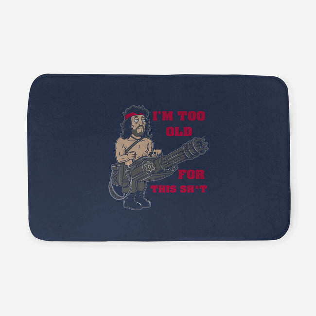 I'm Too Old-None-Memory Foam-Bath Mat-naomori