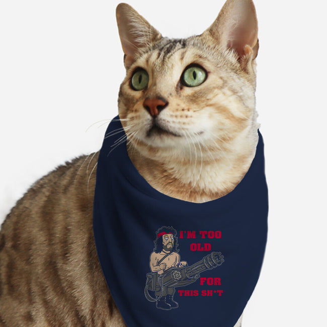 I'm Too Old-Cat-Bandana-Pet Collar-naomori