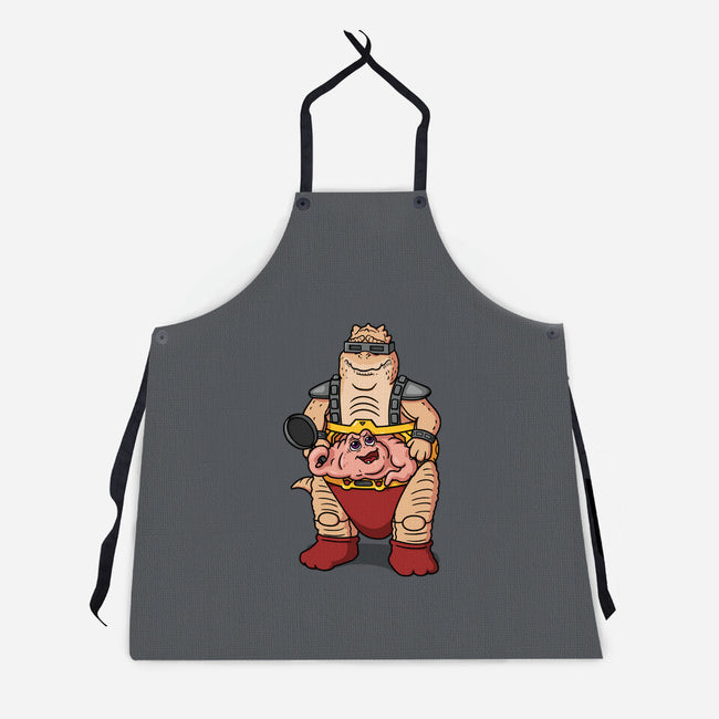 Not The Brain-Unisex-Kitchen-Apron-Raffiti