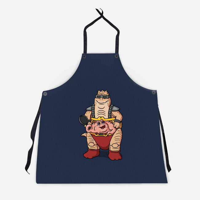 Not The Brain-Unisex-Kitchen-Apron-Raffiti