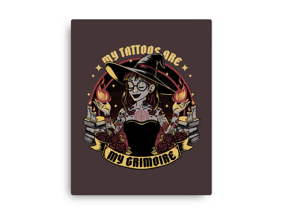 Witch Tattoo Grimoire