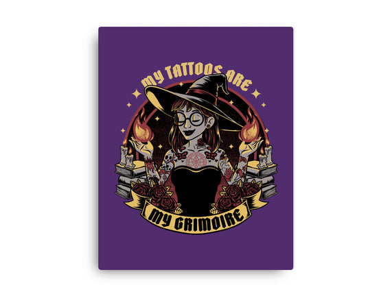 Witch Tattoo Grimoire