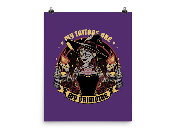 Witch Tattoo Grimoire