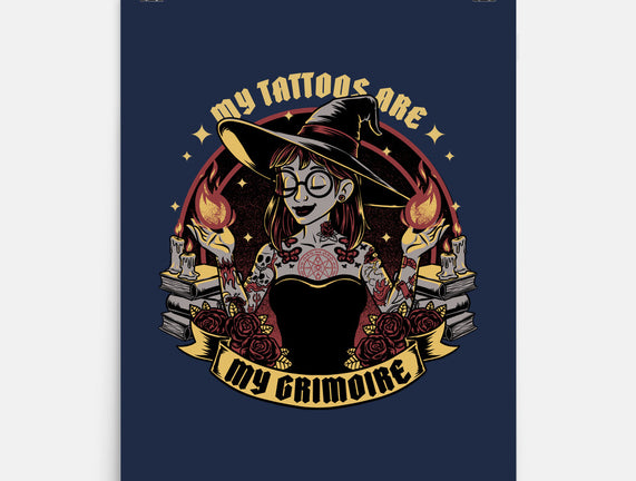 Witch Tattoo Grimoire