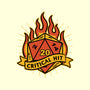 RPG Fire Dice Tattoo-None-Matte-Poster-Studio Mootant