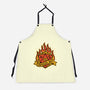 RPG Fire Dice Tattoo-Unisex-Kitchen-Apron-Studio Mootant