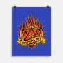 RPG Fire Dice Tattoo-None-Matte-Poster-Studio Mootant