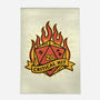 RPG Fire Dice Tattoo-None-Indoor-Rug-Studio Mootant