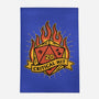 RPG Fire Dice Tattoo-None-Indoor-Rug-Studio Mootant