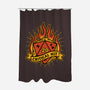 RPG Fire Dice Tattoo-None-Polyester-Shower Curtain-Studio Mootant