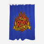 RPG Fire Dice Tattoo-None-Polyester-Shower Curtain-Studio Mootant