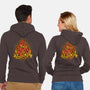 RPG Fire Dice Tattoo-Unisex-Zip-Up-Sweatshirt-Studio Mootant