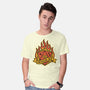 RPG Fire Dice Tattoo-Mens-Basic-Tee-Studio Mootant