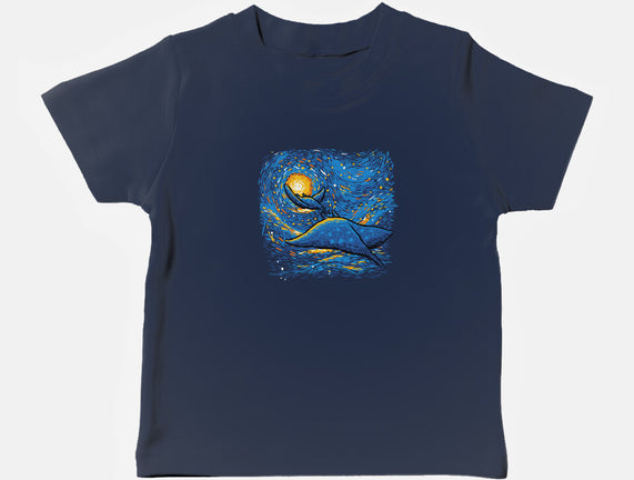 Starry Sky Sea Manta Ray