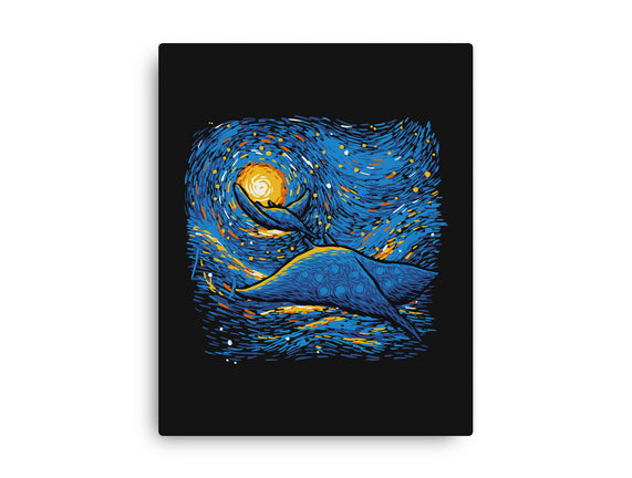 Starry Sky Sea Manta Ray