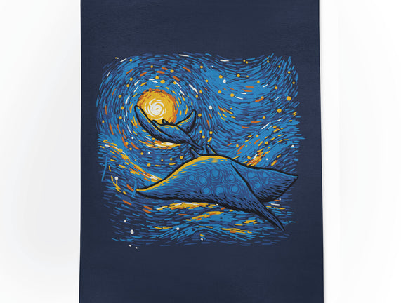 Starry Sky Sea Manta Ray