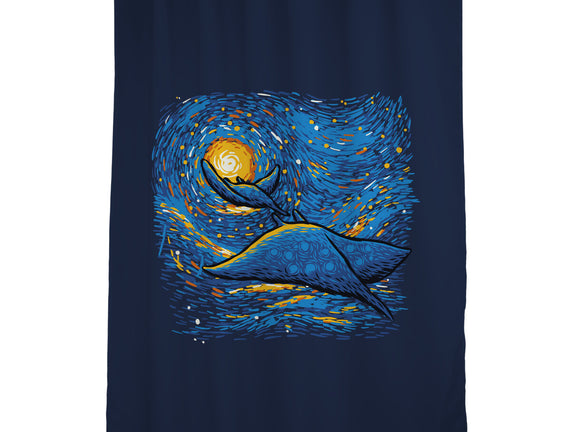 Starry Sky Sea Manta Ray