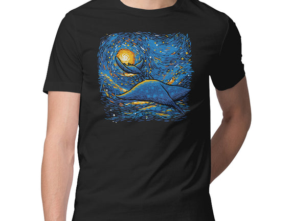 Starry Sky Sea Manta Ray