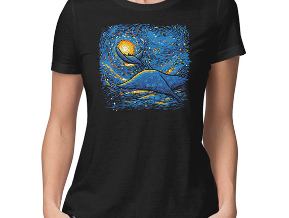 Starry Sky Sea Manta Ray