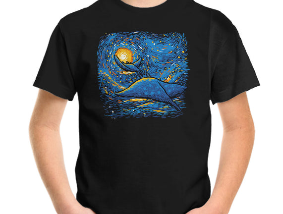 Starry Sky Sea Manta Ray