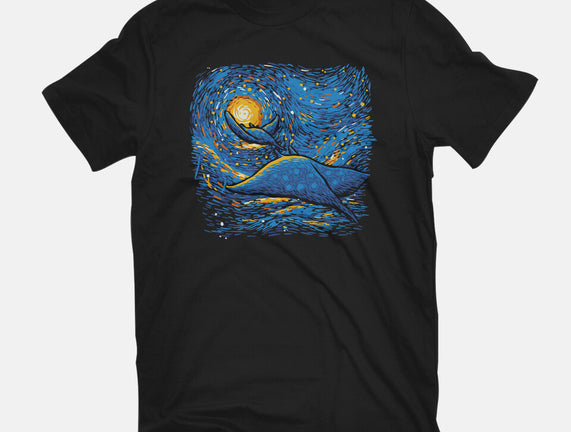 Starry Sky Sea Manta Ray