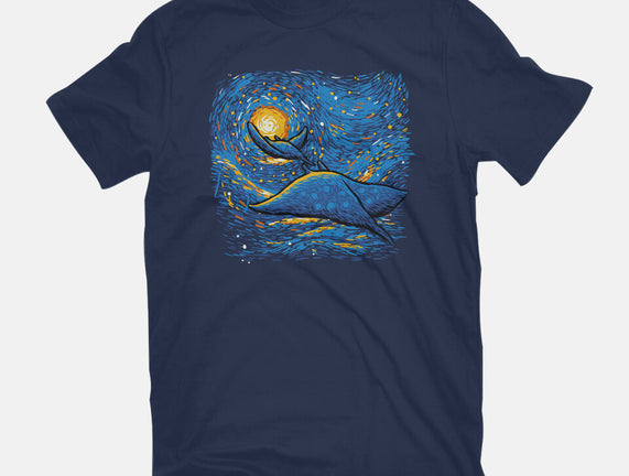 Starry Sky Sea Manta Ray