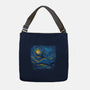 Starry Sky Sea Manta Ray-None-Adjustable Tote-Bag-tobefonseca