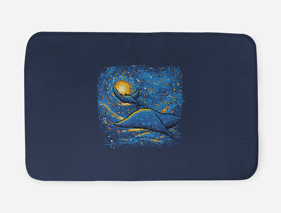 Starry Sky Sea Manta Ray