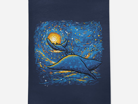 Starry Sky Sea Manta Ray