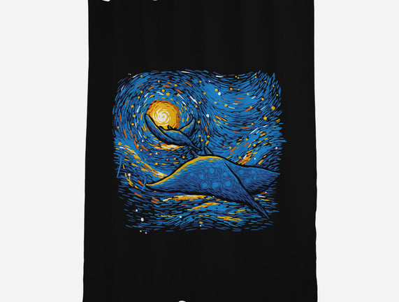 Starry Sky Sea Manta Ray