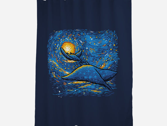 Starry Sky Sea Manta Ray