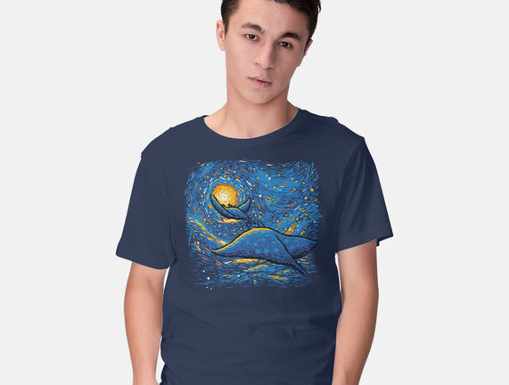 Starry Sky Sea Manta Ray