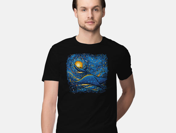 Starry Sky Sea Manta Ray