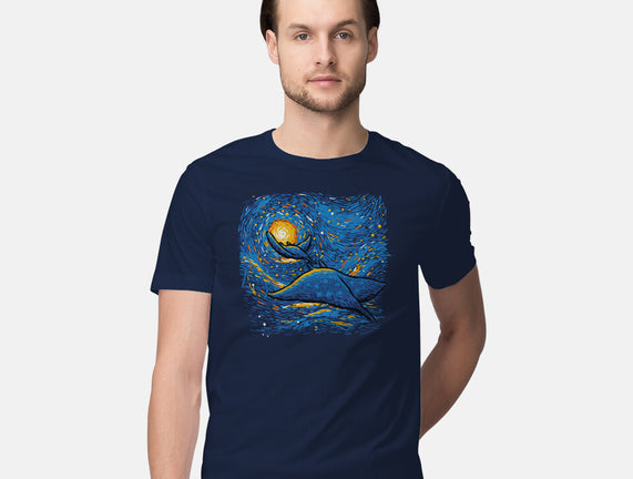 Starry Sky Sea Manta Ray