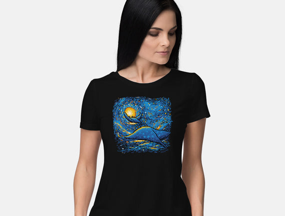 Starry Sky Sea Manta Ray