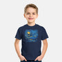 Starry Sky Sea Manta Ray-Youth-Basic-Tee-tobefonseca