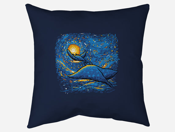 Starry Sky Sea Manta Ray