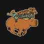 Capybara Cowboy-Womens-V-Neck-Tee-tobefonseca