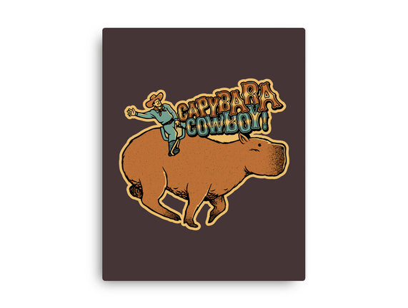 Capybara Cowboy