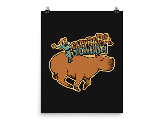 Capybara Cowboy