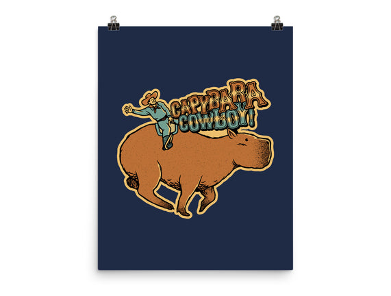 Capybara Cowboy