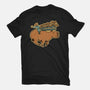 Capybara Cowboy-Womens-Fitted-Tee-tobefonseca