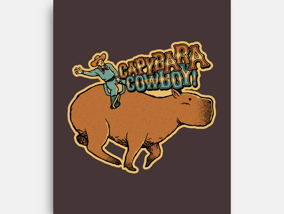 Capybara Cowboy