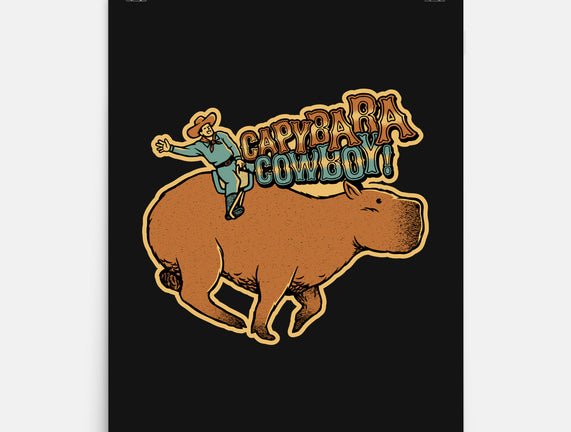 Capybara Cowboy