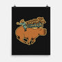 Capybara Cowboy-None-Matte-Poster-tobefonseca