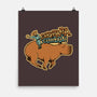 Capybara Cowboy-None-Matte-Poster-tobefonseca