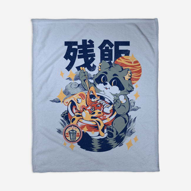 Trash Ramen-None-Fleece-Blanket-Estudio Horta