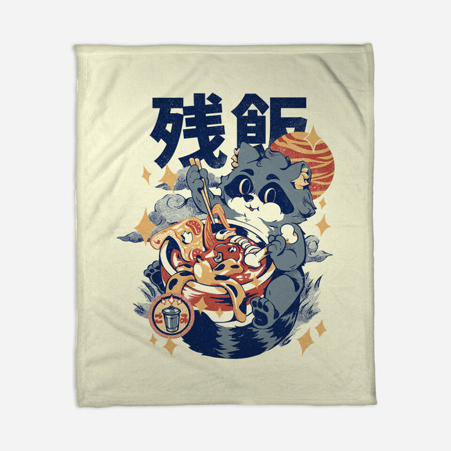 Trash Ramen-None-Fleece-Blanket-Estudio Horta