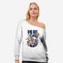 Trash Ramen-Womens-Off Shoulder-Sweatshirt-Estudio Horta